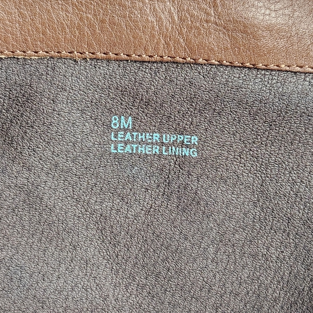 Via Spiga Georgia Over the Knee Leather Thigh Boots Tobacco Brown Women's Size 8 - Picture 12 of 16